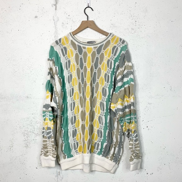 COOGI Other - Vintage 90s Coogi Australia Pastel Sweater Pullover Size Large